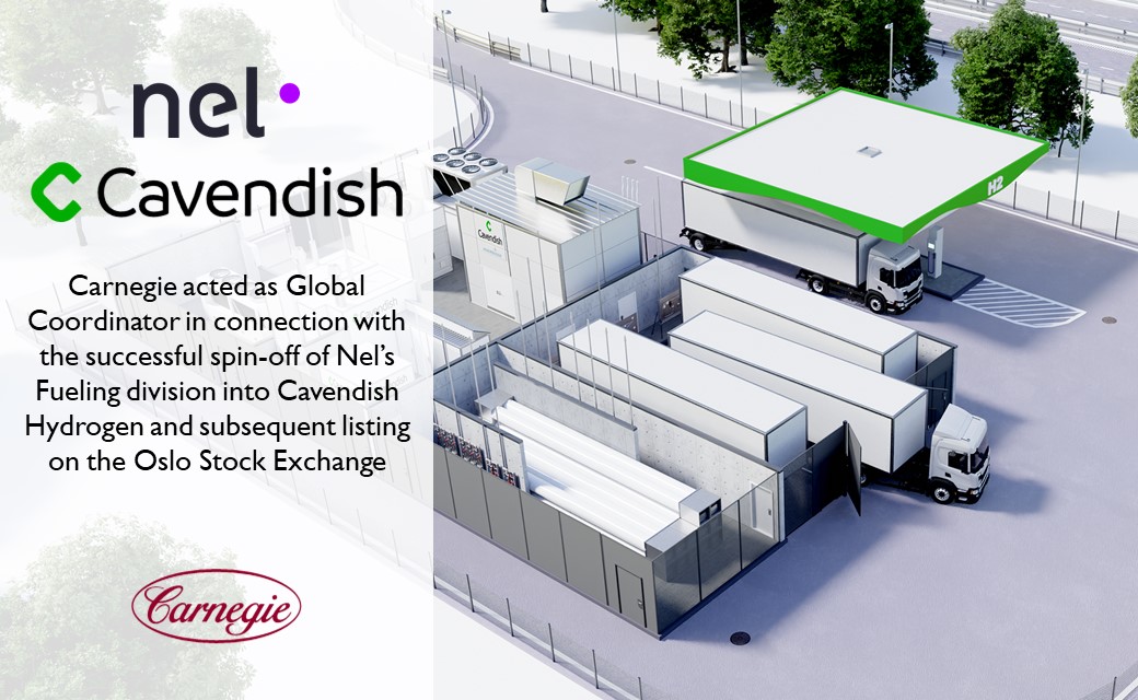 Nel Cavendish Hydrogen Carnegie Norway Nel Cavendish Hydrogen Carnegie Norway